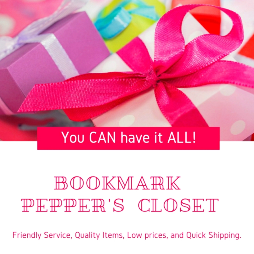 Bookmark to Pepper's Closet.